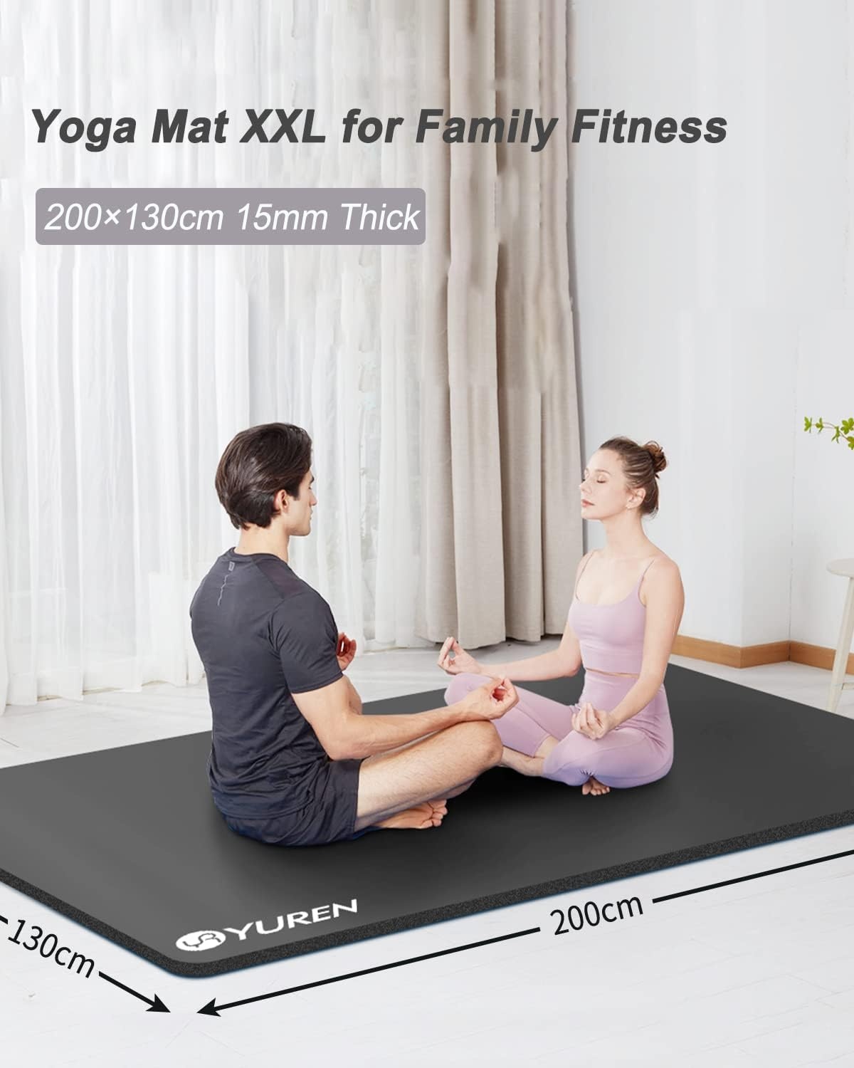 Tapis de Yoga XL Extra Large Antidérapant - Jusqu'à -34% de remise