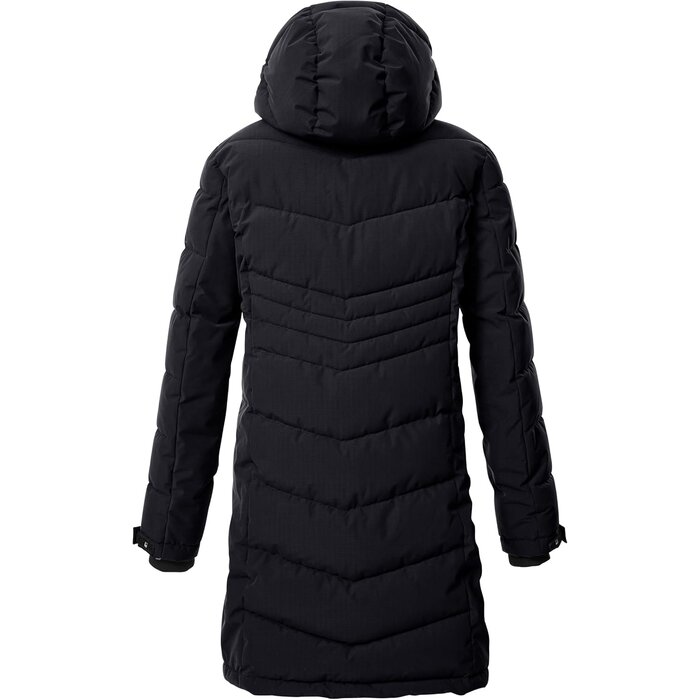 Veste matelassée fille imperméable noire - Jusqu'à 34 % de réduction
