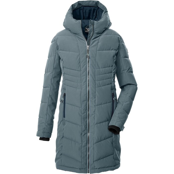 Veste matelassée fille imperméable noire - Jusqu'à 34 % de réduction