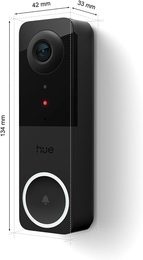 Sonnette vidéo 2K avec vision nocturne - Jusqu'à 35% de remise