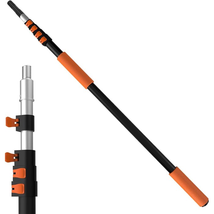Manche télescopique 6m alu - Peinture & Nettoyage - Jusqu'à -33%