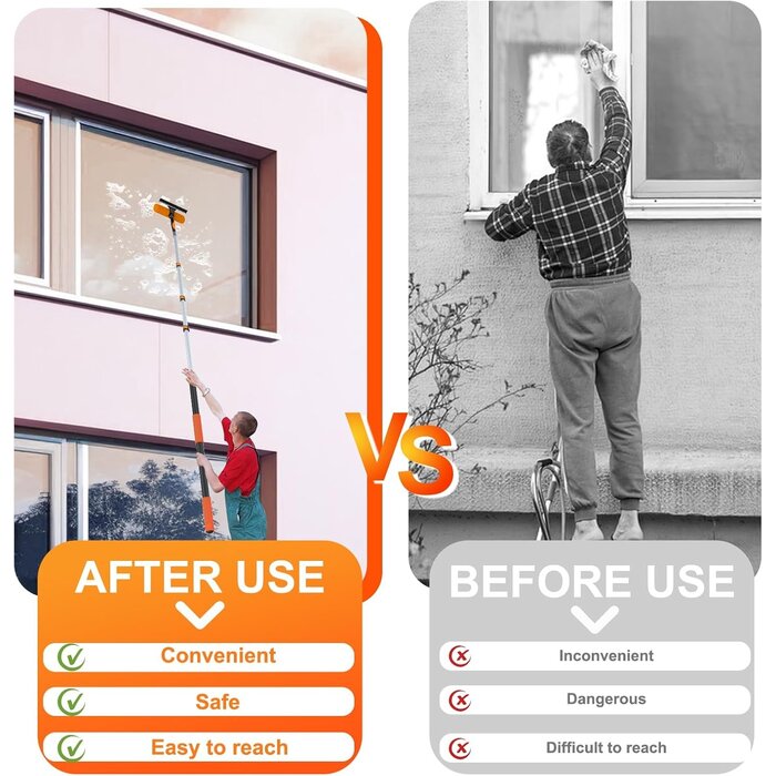 Manche télescopique 6m alu - Peinture & Nettoyage - Jusqu'à -33%