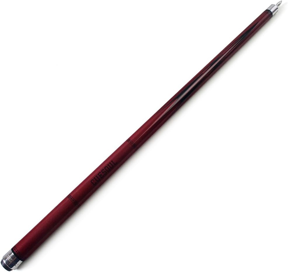 Queue de billard pool érable 147 cm - Rouge - Jusqu'à -34% de remise