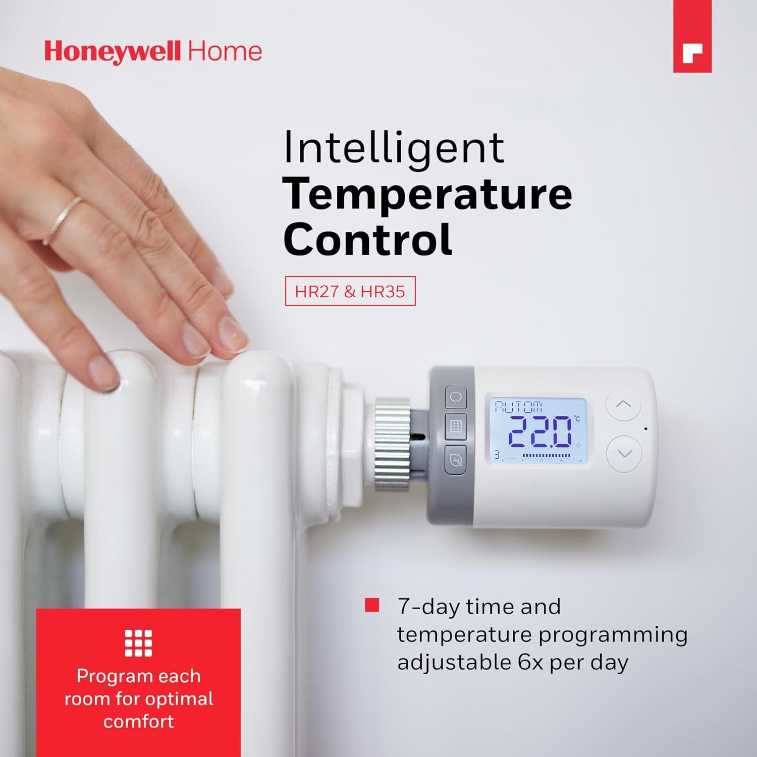 Lot de 2 têtes thermostatiques programmables - Jusqu'à 29% de remise