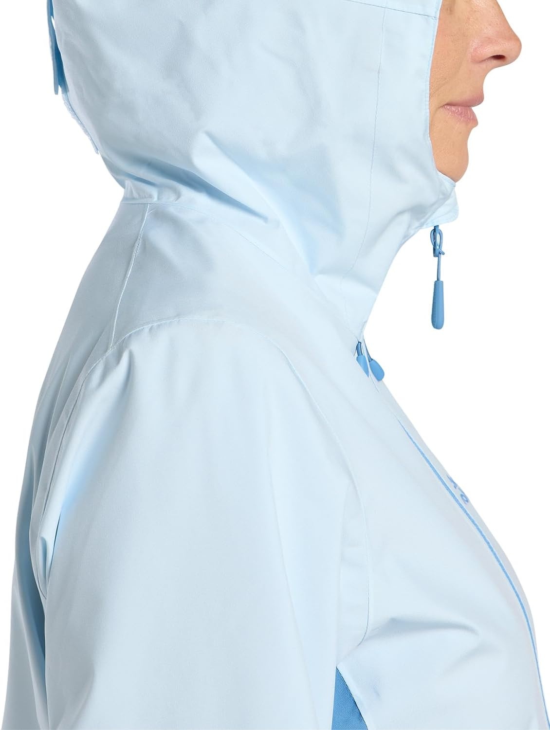 Veste outdoor femme imperméable bleu glacier XS - Jusqu'à 34% de remise