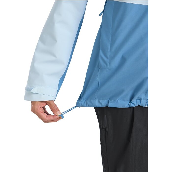 Veste outdoor femme imperméable bleu glacier XS - Jusqu'à 34% de remise