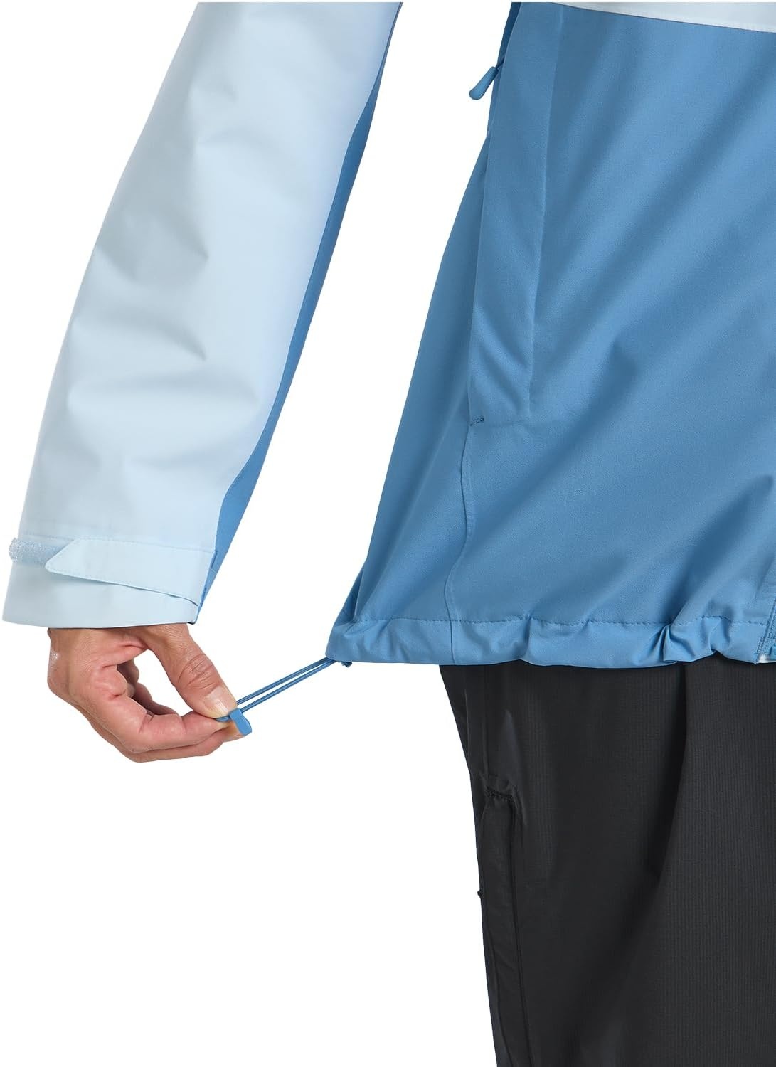 Veste outdoor femme imperméable bleu glacier XS - Jusqu'à 34% de remise