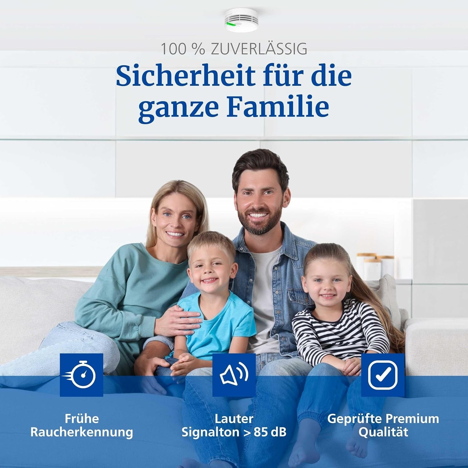 Détecteur de fumée 10 ans : sécurité et fiabilité jusqu'à -32% !