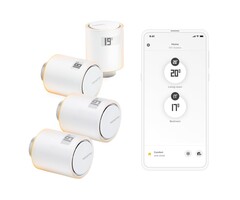 Netatmo Lot de 4 têtes thermostatiques intelligentes - Jusqu'à -35%