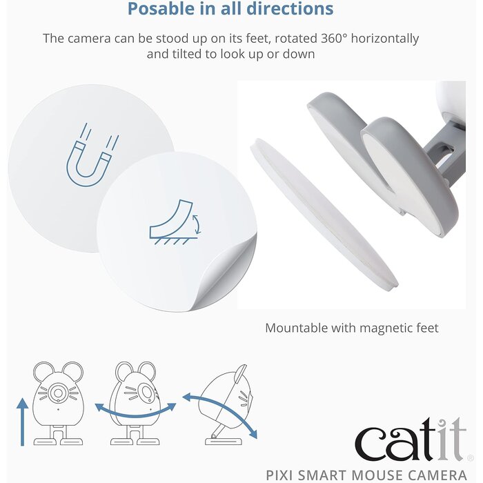 Caméra Souris pour Chat 1080p - Jusqu'à -34% sur votre surveillance