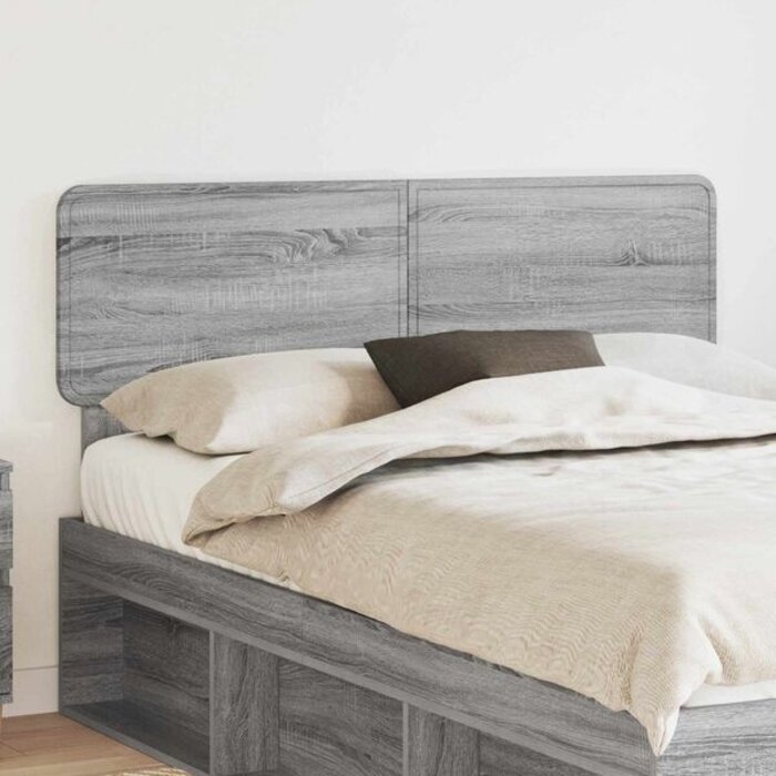 Vidaxl Tête de lit Gris Sonoma 163 x 90 cm - Jusqu'à 29% de réduction