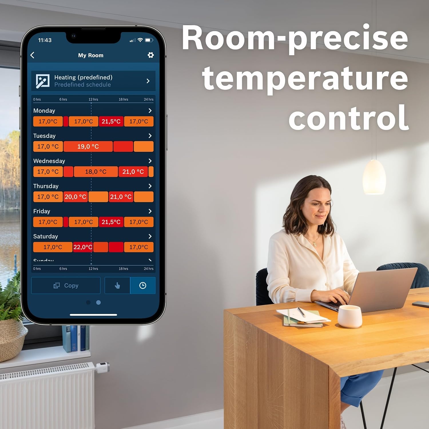 Thermostat intelligent pour radiateur - Jusqu'à 34% de remise