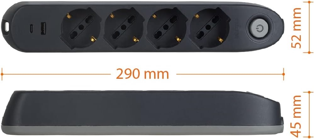 Multiprise 6 voies avec USB - Jusqu'à 26% de remise