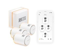Netatmo Thermostat Intelligent & 3 Vannes Connectées - Jusqu'à -35% sur l'Outlet