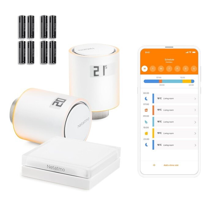 Netatmo Thermostat Intelligent & 3 Vannes Connectées - Jusqu'à -35% sur l'Outlet