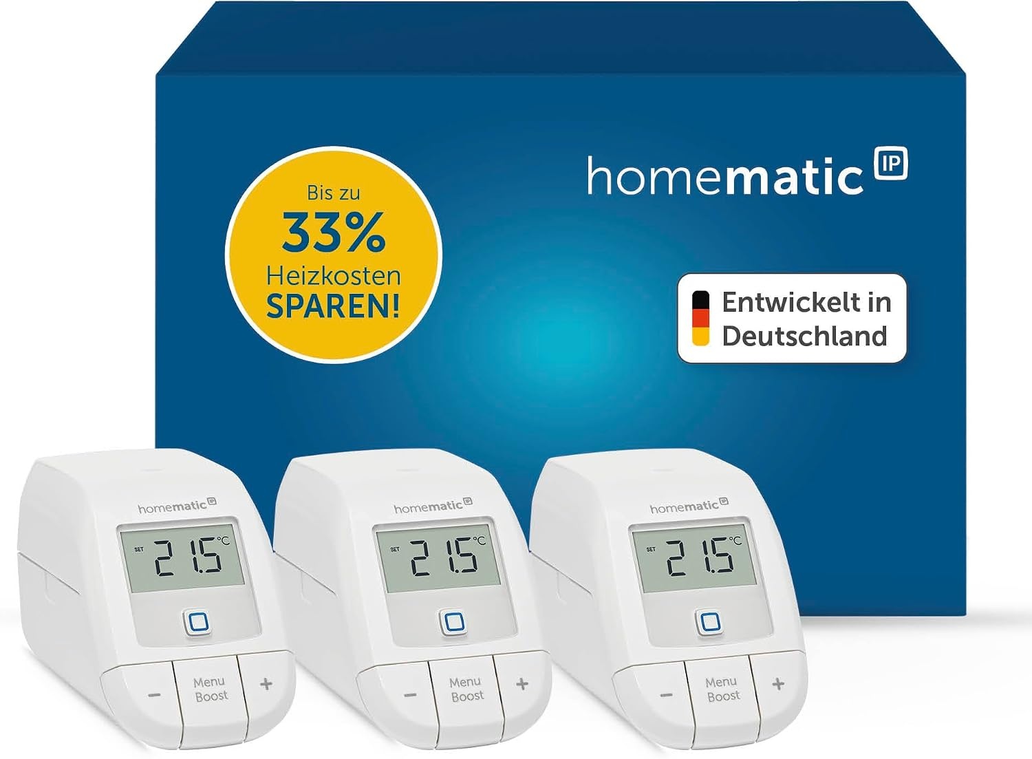 Kit 3 thermostats connectés - Jusqu'à -34% sur votre chauffage intelligent