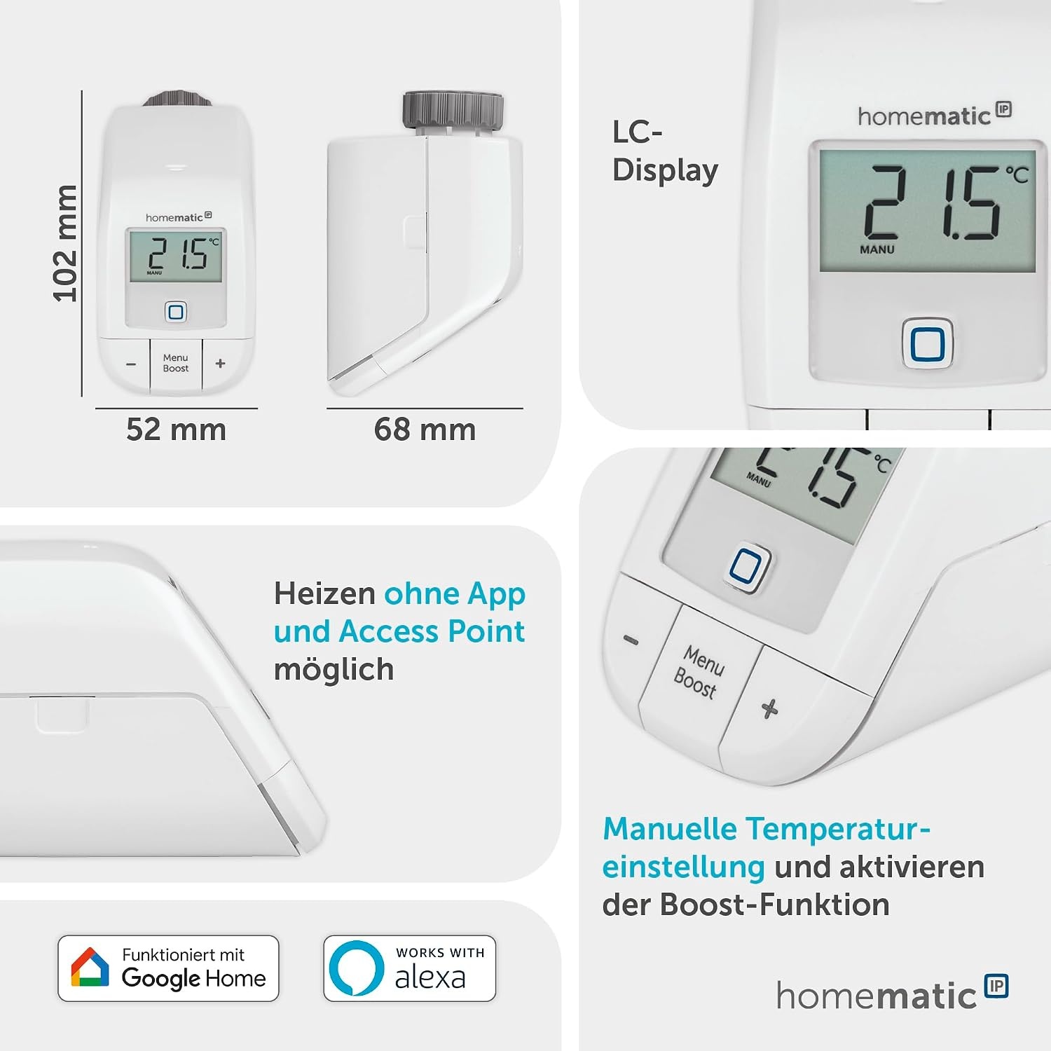 Kit 3 thermostats connectés - Jusqu'à -34% sur votre chauffage intelligent