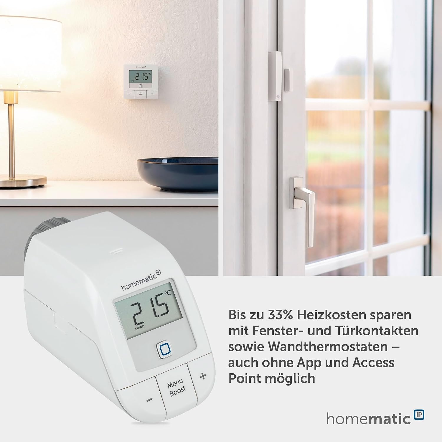 Kit 3 thermostats connectés - Jusqu'à -34% sur votre chauffage intelligent
