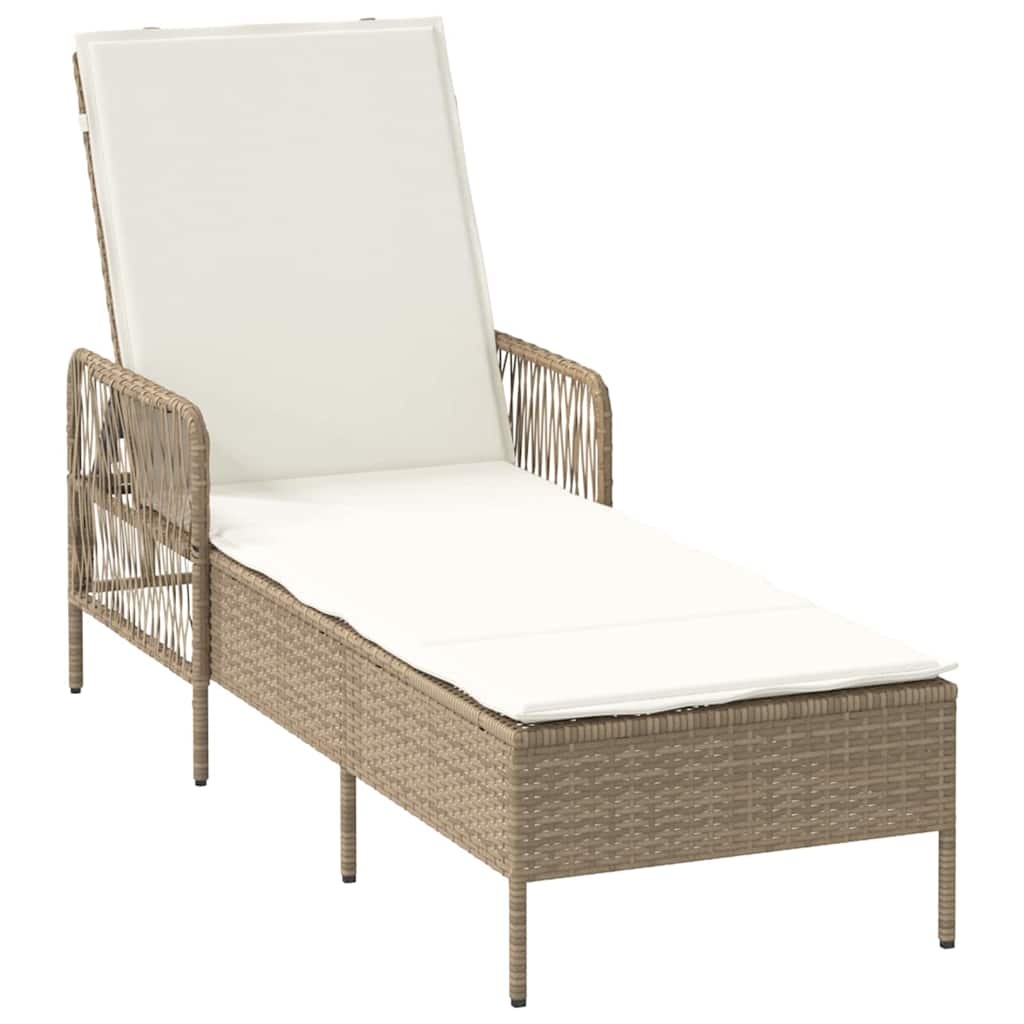 Vidaxl Bain de soleil en rotin 200 cm - Jusqu'à 30% de remise