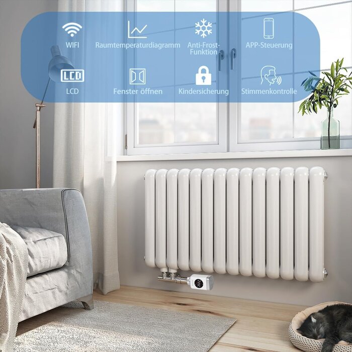 Lot de 3 thermostats radiateur WiFi intelligents - Jusqu'à -30% sur l'outlet