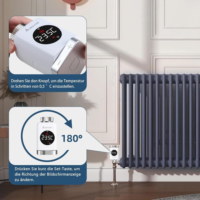 Lot de 3 thermostats radiateur WiFi intelligents - Jusqu'à -30% sur l'outlet