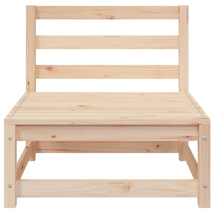 Vidaxl Lot de 2 modules de canapé de jardin en pin massif - Jusqu'à 35% de réduction