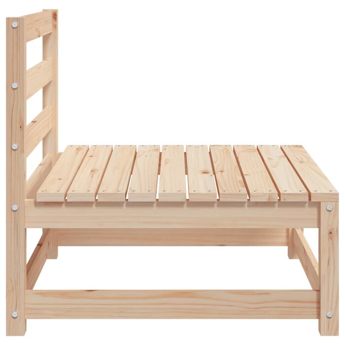 Vidaxl Lot de 2 modules de canapé de jardin en pin massif - Jusqu'à 35% de réduction
