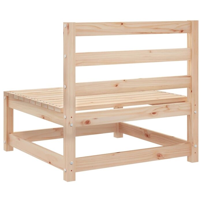 Vidaxl Lot de 2 modules de canapé de jardin en pin massif - Jusqu'à 35% de réduction