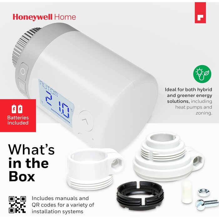 Lot de 2 Thermostats Radiateurs Programmables - Jusqu'à -33%