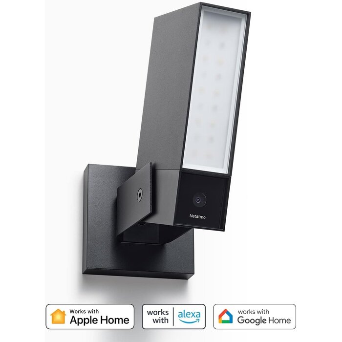 Netatmo Caméra de surveillance extérieure 4MP avec projecteur - Jusqu'à 35% de remise