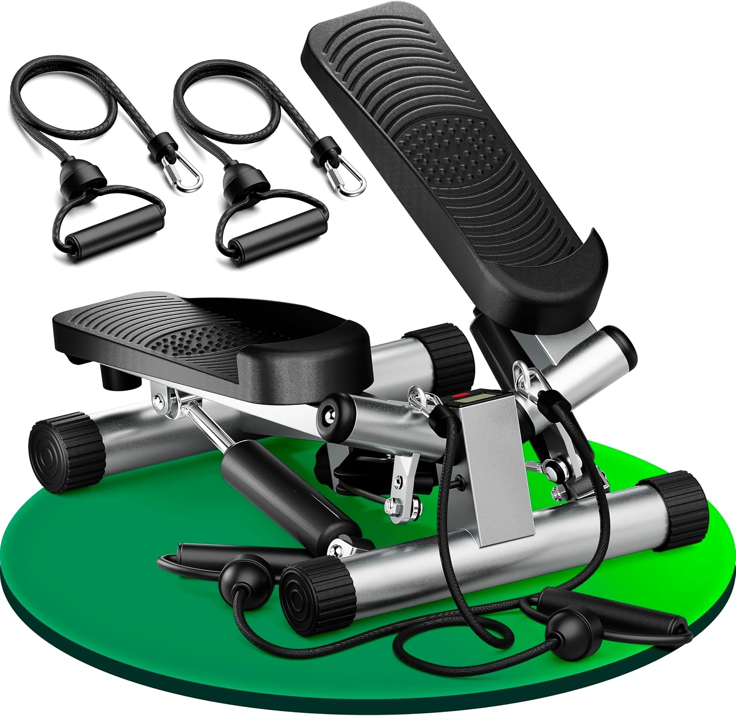 Mini Stepper de Fitness avec Bandes de Résistance - Jusqu'à -33%