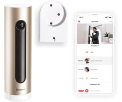 Netatmo Caméra de surveillance FHD intelligente - Noir et Or - Jusqu'à -35%