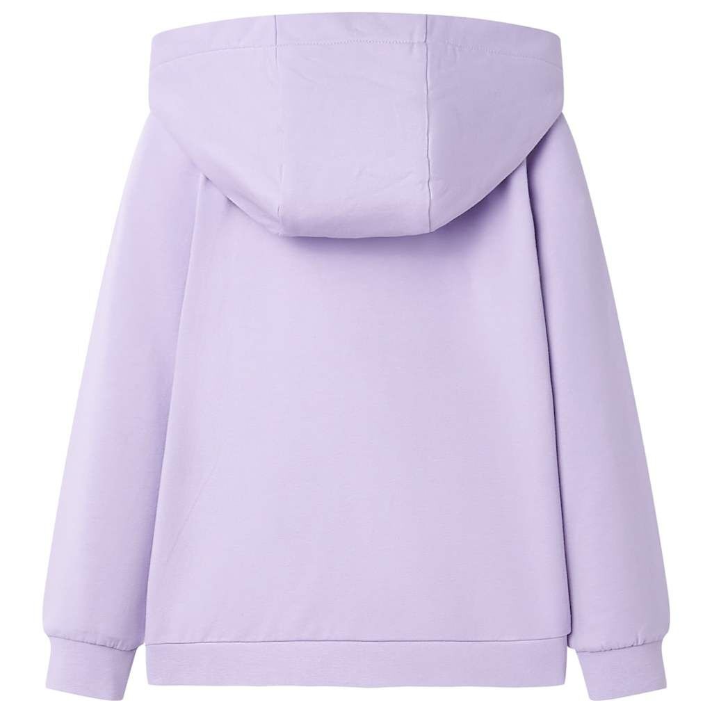 Vidaxl Gilet à capuche lilas pour enfant - Taille 104 - Jusqu'à -54%