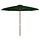 Parasol de jardin en bois 350 cm - Vert - Jusqu'à -34% de remise