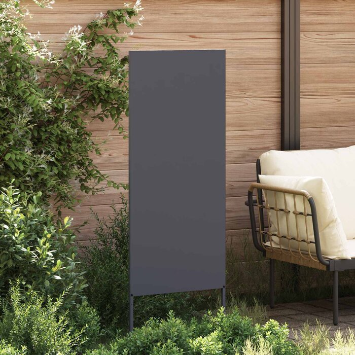 Vidaxl Panneau décoratif de jardin anthracite 50x140cm - Jusqu'à -29% de remise