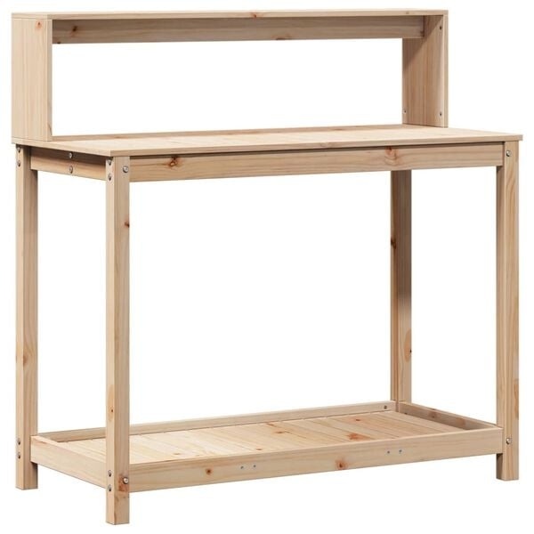 Vidaxl Table de rempotage en bois massif - Jusqu'à -35% sur nos modèles outlet