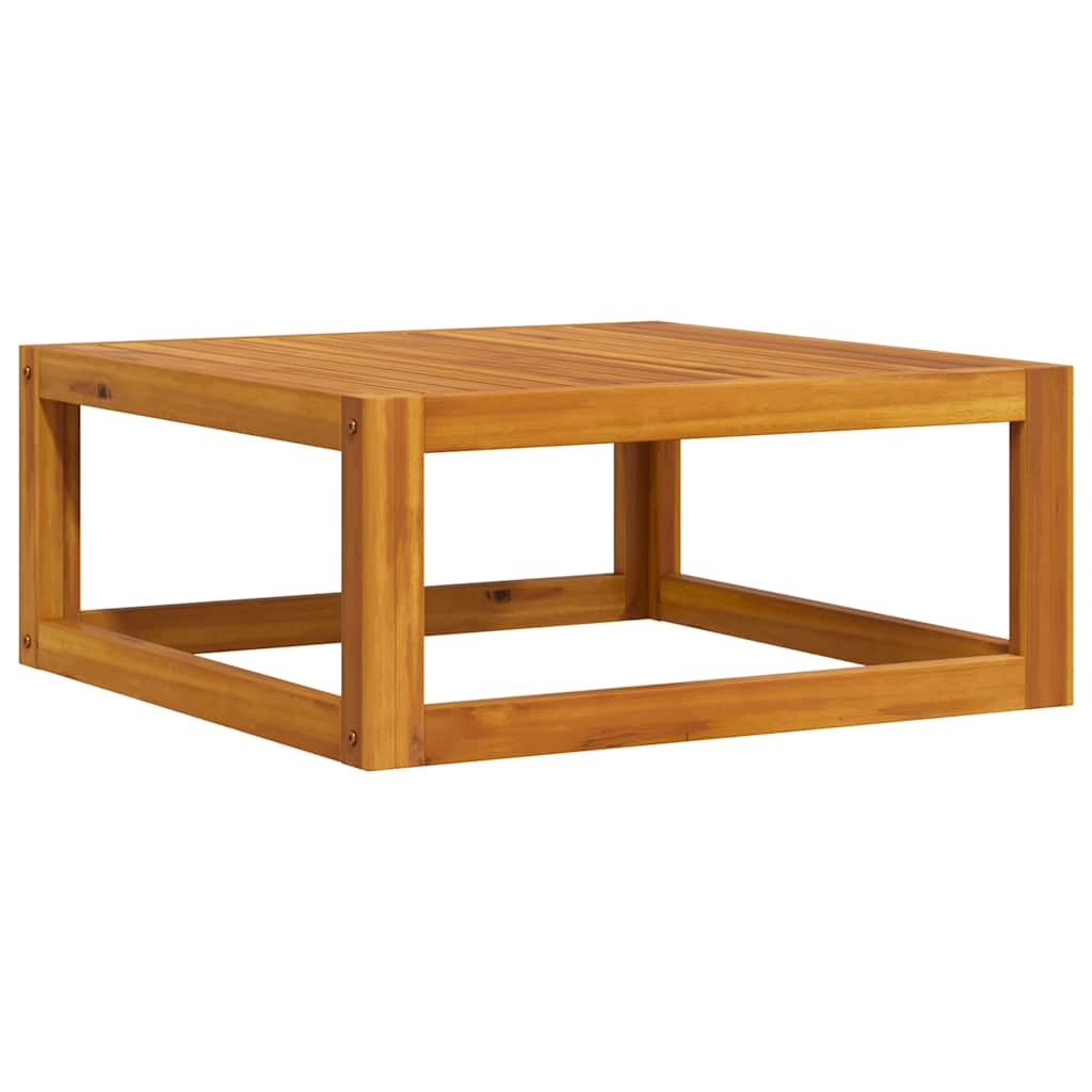 Vidaxl Table basse de jardin en acacia massif - 68x68 cm - Jusqu'à -34%