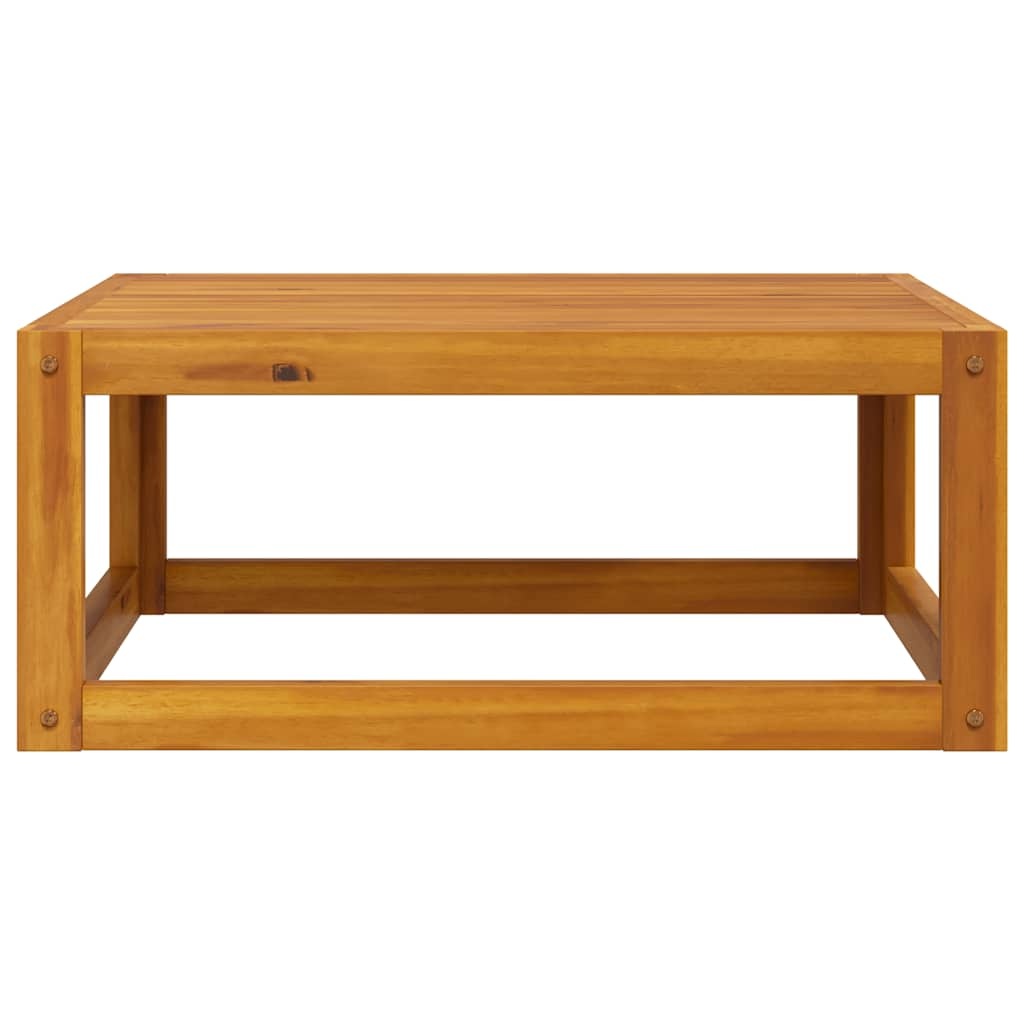 Vidaxl Table basse de jardin en acacia massif - 68x68 cm - Jusqu'à -34%