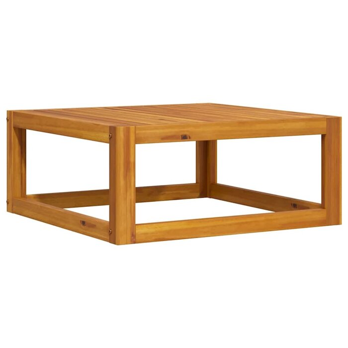 Vidaxl Table basse de jardin en acacia massif - 68x68 cm - Jusqu'à -34%