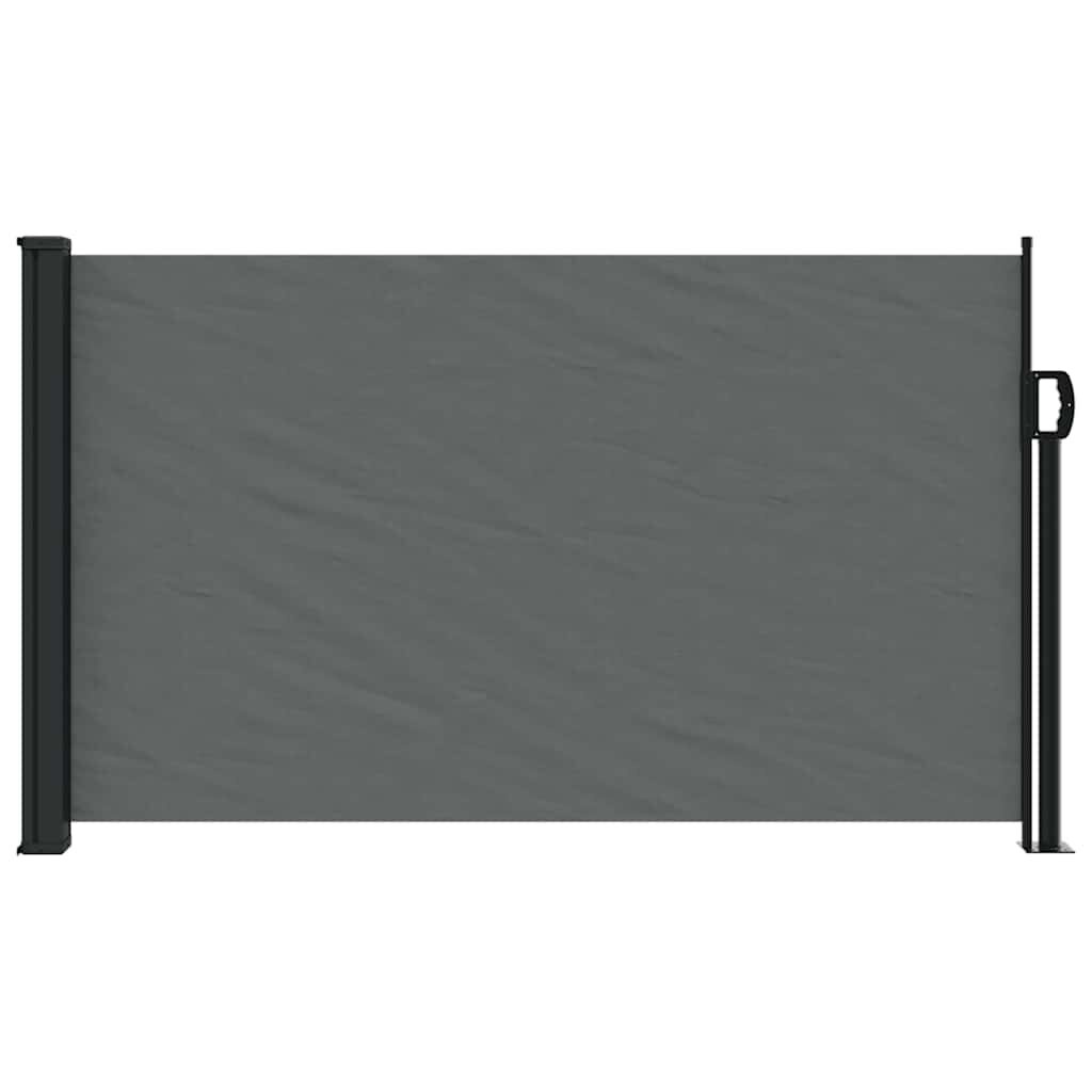 Vidaxl Brise-vue latéral rétractable 120x500cm - Anthracite - Jusqu'à -34%