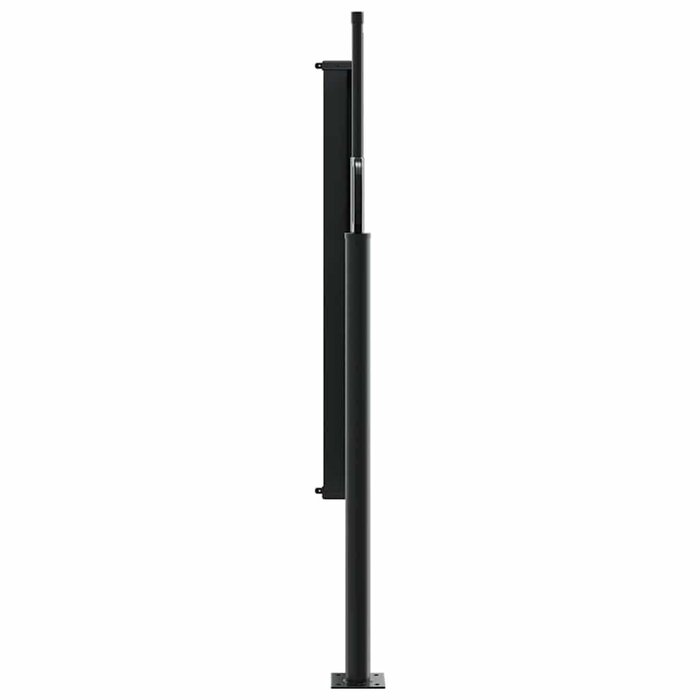 Vidaxl Brise-vue latéral rétractable 120x500cm - Anthracite - Jusqu'à -34%