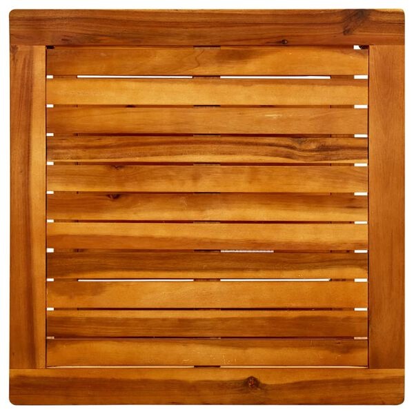 Vidaxl Table basse en acacia massif - 60x60 cm - Jusqu'à -34% sur nos retours