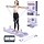 Plateforme Pilates Reformer Pliable Violette - Jusqu'à 34% de réduction