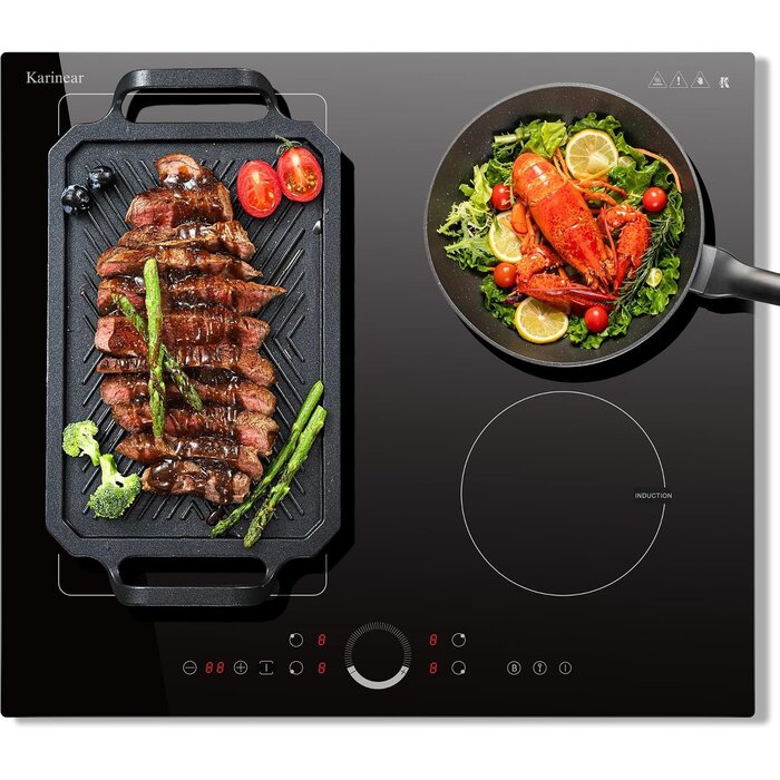 Plaque induction 60 cm 4 zones - Jusqu'à 35% de réduction