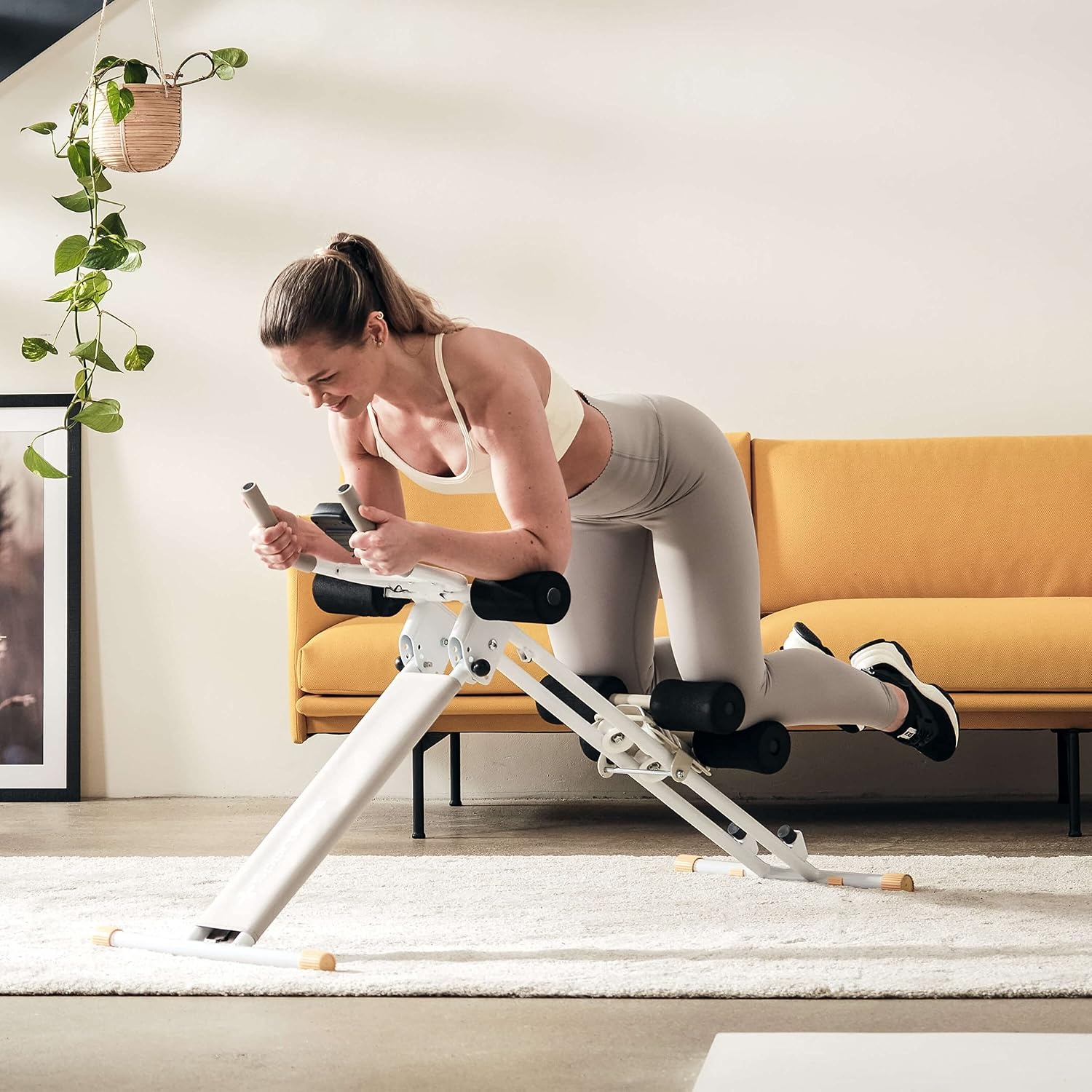 Banc d'Abdominaux Pliable - 4 Niveaux - Jusqu'à -34% sur vos retours