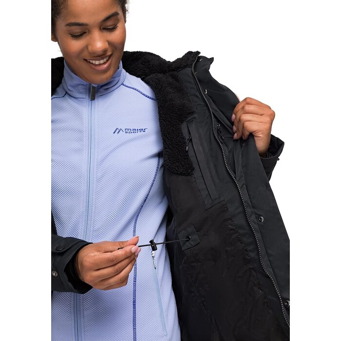 Veste outdoor d'hiver femme, doublure teddy - Jusqu'à 35% de remise