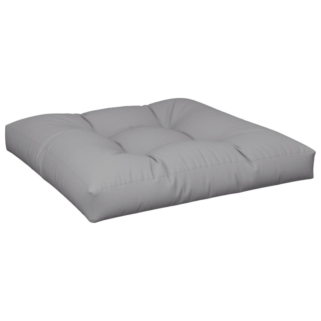 Vidaxl Coussin de palette gris 80x80 cm - Confort extérieur - Jusqu'à 32% de remise
