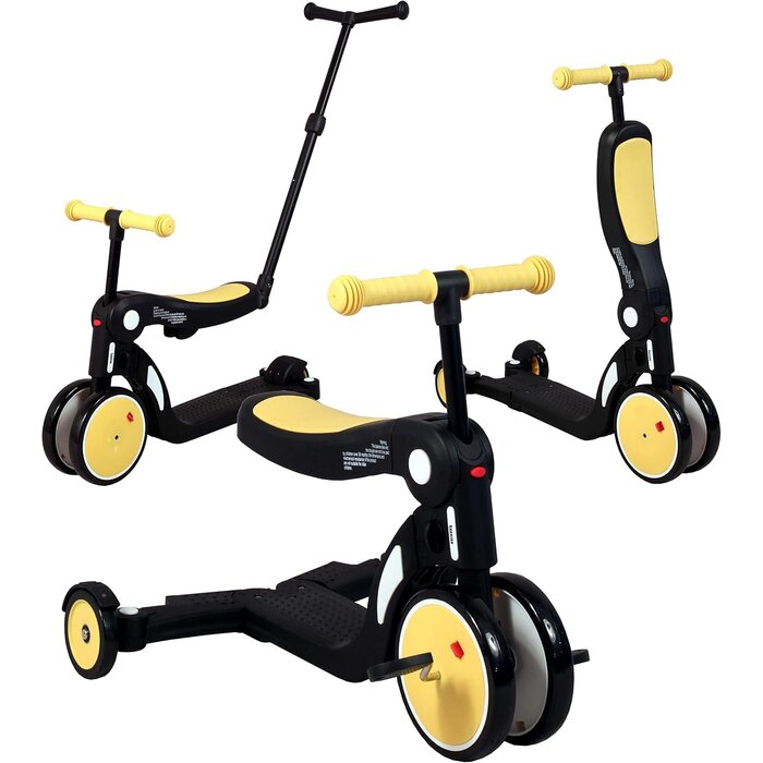 Draisienne et trottinette 5-en-1 évolutive - Jusqu'à -34%
