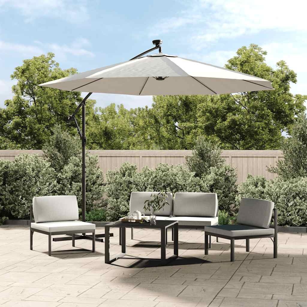 Vidaxl Toile de remplacement pour parasol déporté 350cm - Jusqu'à -33%