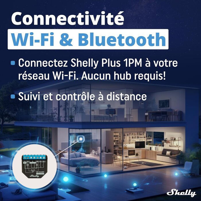 Lot de 4 Relais Intelligents 16A avec mesure d'énergie - Jusqu'à -30%